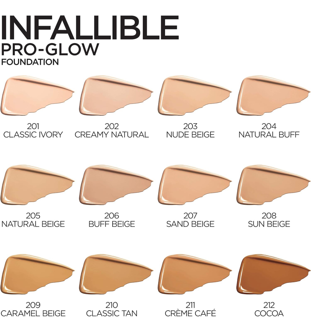 LOREAL INFALLIBLE BASE PRO GLOW 208